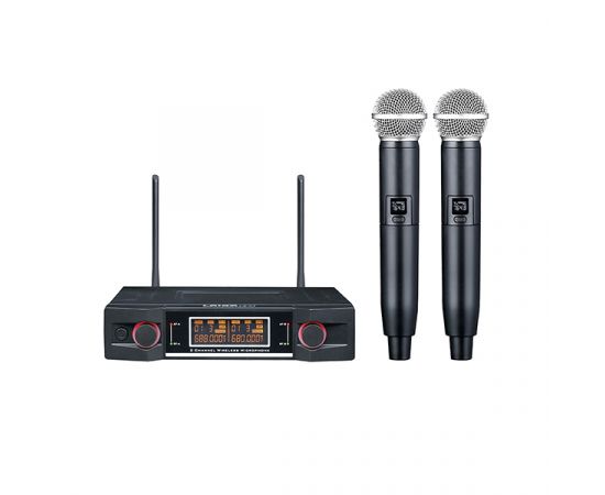 LS-P3-2M Двухканальная вокальная радиосистема, 2 ручных передатчика, LAudio