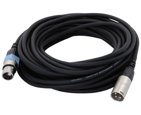 CORDIAL CCM 10 FM микрофонный кабель XLR female-XLR male, 10.0м, черный