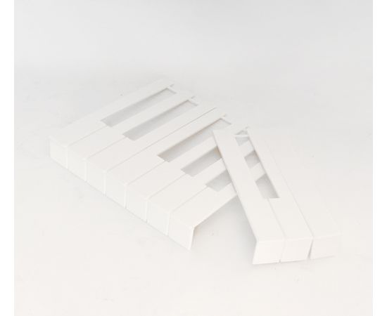 WENDL&LUNG WL017 Накладка белая клавиша для пианино.Используются для облицовки клавиш пианино. Матер