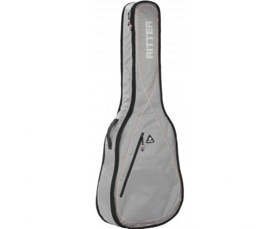 RITTER RGP2-C/SRW Чехол для классической гитары, защитное уплотнение 10мм+5мм, цвет серебристый SRW