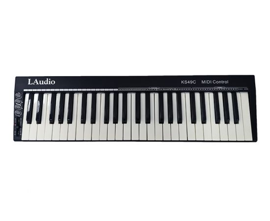 LAUDIO KS49C MIDI-контроллер, 49 клавиш с чувствительностью к силе нажатия