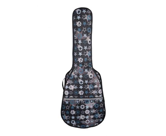 LUTNER MLDG-23 Чехол мягкий для акустической гитары дредноут 4/4, рисунок "звёзды"