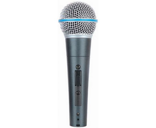 APEXTONE DM-20 Микрофон динамический с выключателем, 50Hz-60kHz, шнур XLR(M)-XLR(F) 5м, держатель