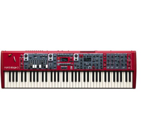 CLAVIA NORD Stage 3 Compact синтезатор, 73 клавиши, полувзвешенная, тип «Водопад», диапазон: E