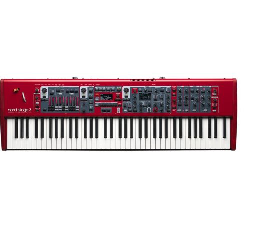 CLAVIA NORD Stage 3 HP76 синтезатор, 76 клавиш, портативная молоточковая, диапазон: E-G, вес 12,5кг