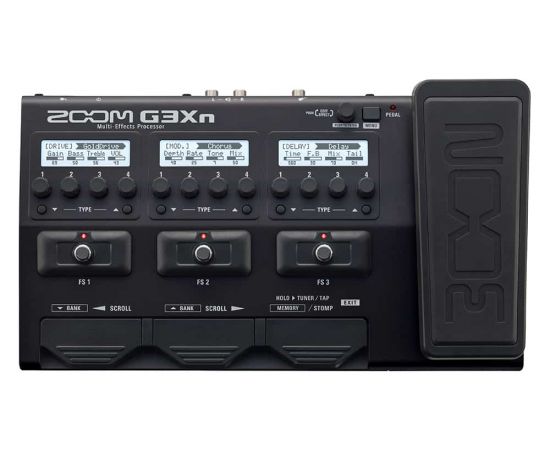 ZOOM G3Xn Гитарный процессор многофункциональных мульти-эффектов