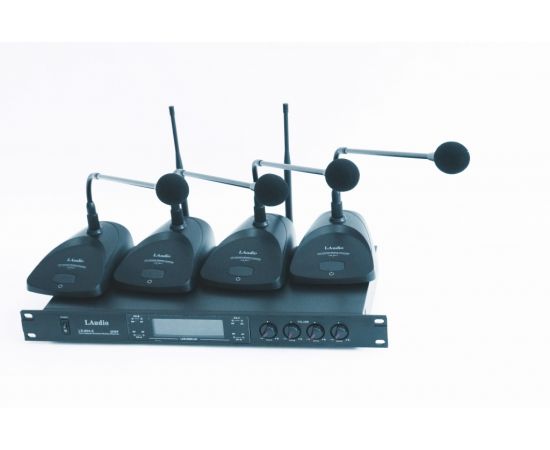 LAUDIO LS-804-C Конференц-система, 4 микрофона
