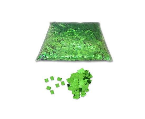 GLOBAL EFFECTS Металлизированное конфетти 6х6мм зеленое