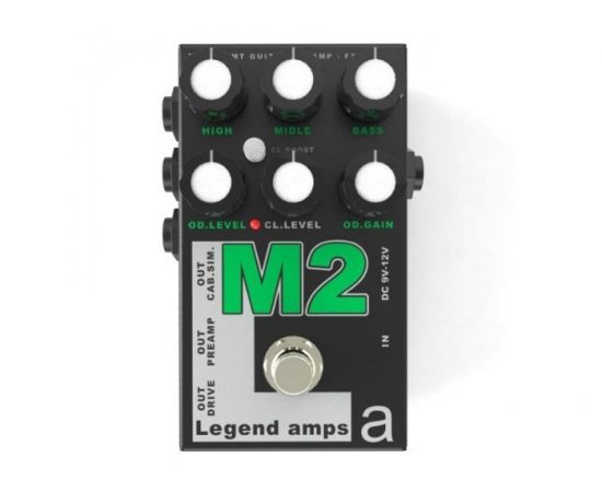 AMT M-2 Legend amps Guitar preamp (JCM-800 Emulates 2) Педаль гитарная