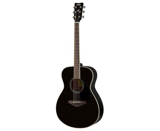 YAMAHA FS820 BLACK акустическая гитара в корпусе концерт уменьшенного форм-фактора от знаменитого японского производителя.