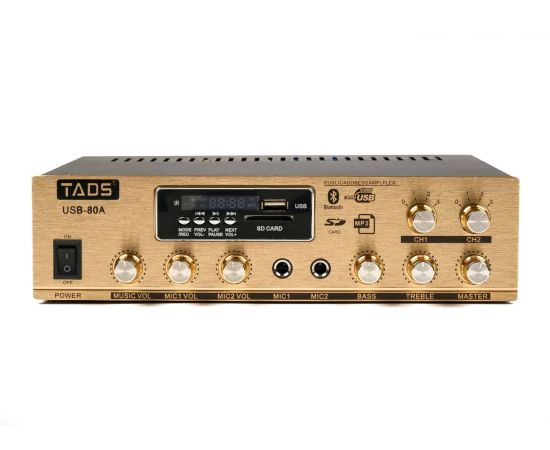 TADS DS-80A (DS-USB-80A) Усилитель мощности, трансляционный, 80Вт,