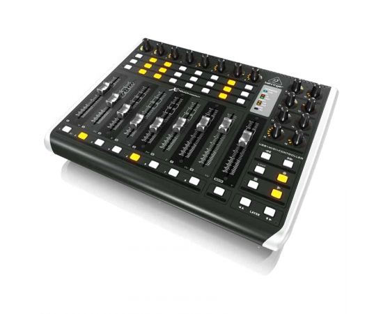 BEHRINGER X-TOUCH COMPACT универсальный MIDI контроллер, 9 моторизованных фейдеров, подключение - USB/MIDI
