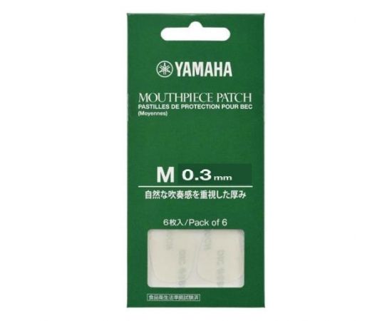 YAMAHA MOUTHPIECE PATCH M 0.3MM Наклейка на мундштук 0.3мм (саксофон, кларнет)прозрачная