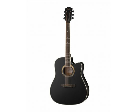 FOIX FFG-2041C-BK Акустическая гитара, черная, Размер: 41".Верхняя дека: липа.