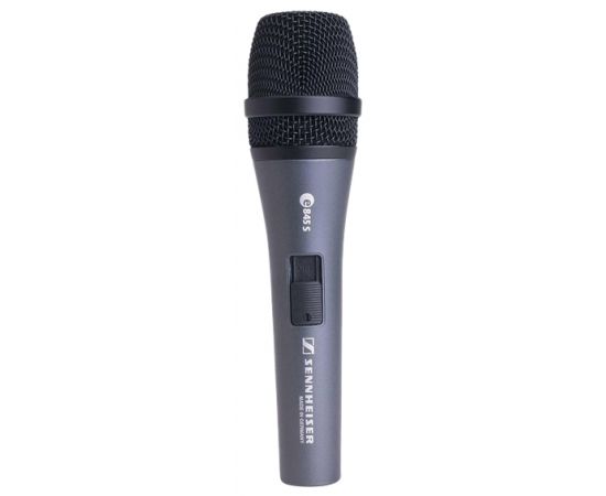 SENNHEISER E845S Микрофон динамический, вокальный, широкополосный, с выключателем, кардиоида