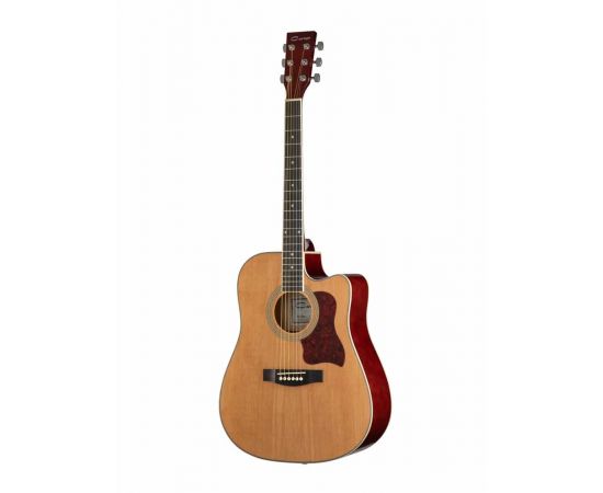 CARAYA F641-N Акустическая гитара, с вырезом, цвет натуральный