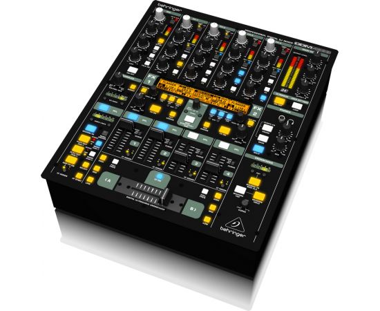 BEHRINGER DDM4000 цифровой DJ- микшерный пульт, 5 кан., 4 стерео+1 микрофонный вход