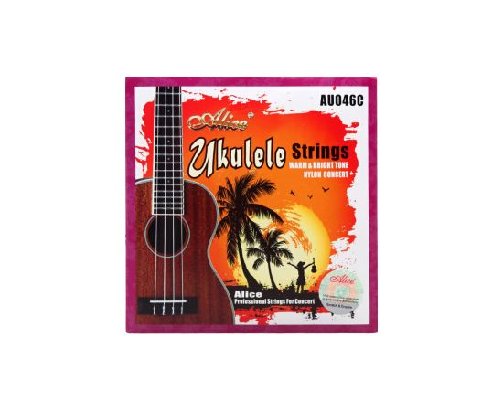ALICE AU046-C Комплект струн для концертного укулеле