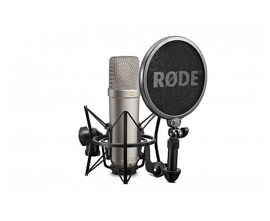 RODE NT1-A студийный конденсаторный микрофон, 1", кардиоида, 20Гц - 20кГц (+/-6дБ), -31,9 dB 1В/Па, макс. SPL 137 dB