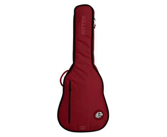 RITTER RGD2-D/SRD Чехол для акустической гитары серия Davos, защитное уплотнение 16мм+13мм, цвет Spicy Red