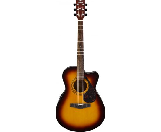YAMAHA FSX315CTBS электроакустическая гитара c однополосным активным предусилителем и датчиком, осно