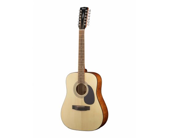 CORT AD810-12E-OP Standard Series Электро-акустическая гитара, 12-струнная, цвет натуральный