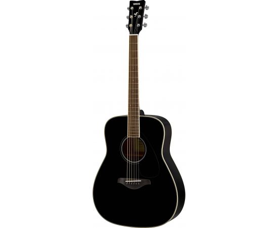 YAMAHA FG820 BLACK гитара акустическая. традиционная вестерн. Цвет: чёрный