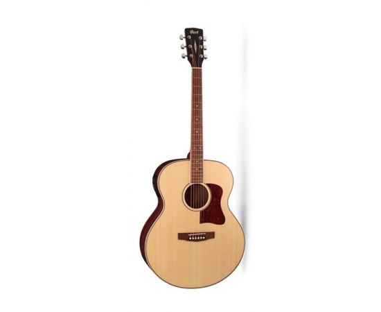CORT CJ-MEDX-NAT CJ Series Электро-акустическая гитара, цвет натуральный