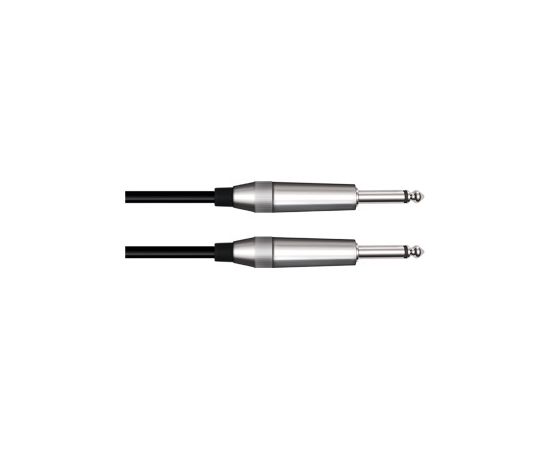 LEEM GCII-3 Инструментальный кабель длина 3м, диаметр кабеля 6,5мм, два джека 6.3мм с хромированным металлическим корпусом