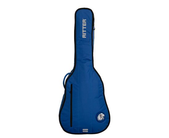 RITTER RGD2-D/SBL Чехол для акустической гитары серия Davos, защитное уплотнение 16мм+13мм, цвет Sapphire Blue