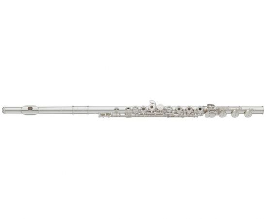 YAMAHA YFL-472H//ID флейта полупрофессиональная, c резонаторами, не в линию, с `ми-механикой`, с коленом `си`, головка и корпус из серебра