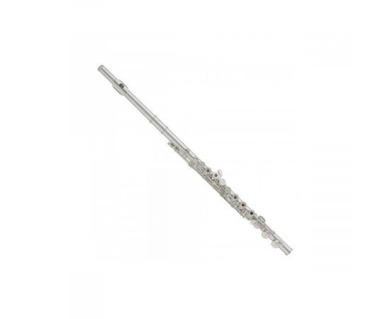 YAMAHA YFL-577HCT Профессиональная флейта с резонаторами, колено Си, трельный До. Головка: чистое серебро. Колено и клапаны: нейзильбер, серебряное покрытие.