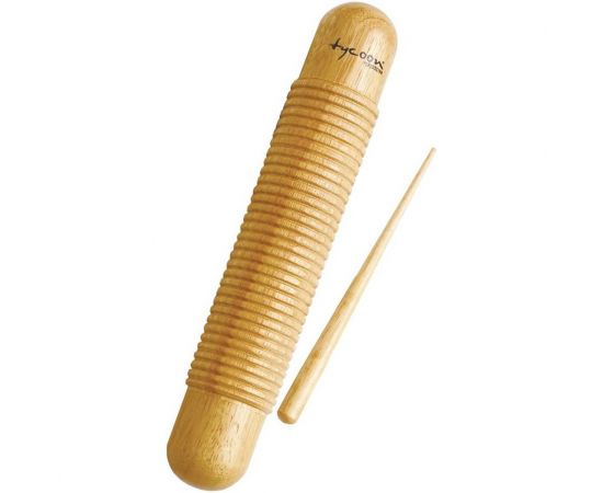 TYCOON TWG Гуиро, кубинский шумовой музыкальный инструмент,  изготовленный из высушенной тыквы "калебасы",