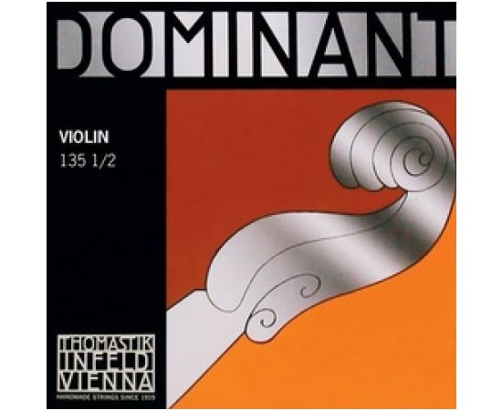THOMASTIK 135-1/2 Dominant Комплект струн для скрипки размером 1/2, среднее натяжение