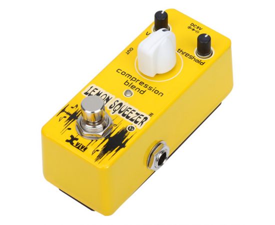 XVIVE V9 Lemon Squeezer Педаль эффектов гитариста, металлический мини-корпус, 9В