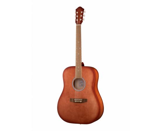 AMISTAR M-61-MH Акустическая гитара, цвет махагони, 6-стр, менз 650 мм, анкер, матовая