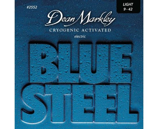 DEAN MARKLEY DM2552 Blue Steel Комплект струн для электрогитары, никелированные, 9-42