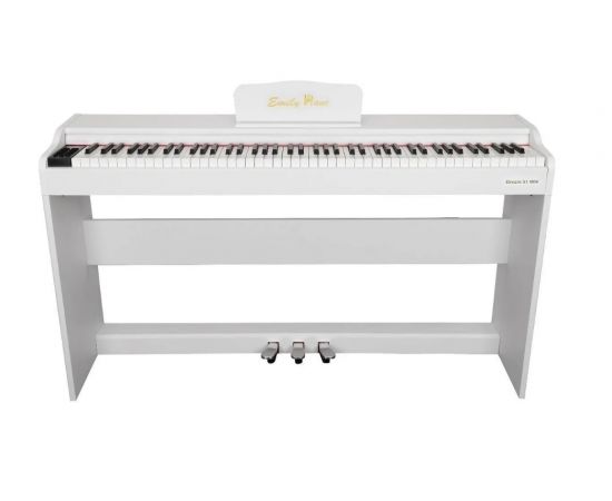 EMILY PIANO D-51 WH Цифровое фортепиано 88кл. со стойкой с тремя педалями в комплекте