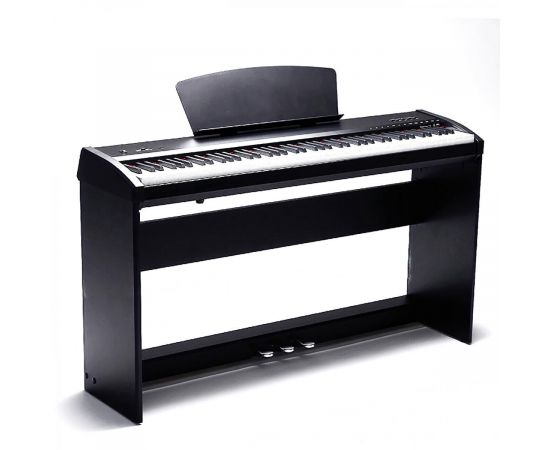 SAI PIANO P-9BK Цифровое пианино, 88 клавиш, молоточковая механика, 3 уровня чувствительности, 8 +13