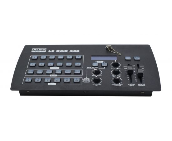 XLINE LIGHT LC DMX-432 Контроллер DMX, 432 канала 12 мульти-функциональных кнопок