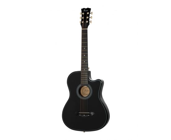 FOIX FFG-1038BK Акустическая гитара, черная, с вырезом