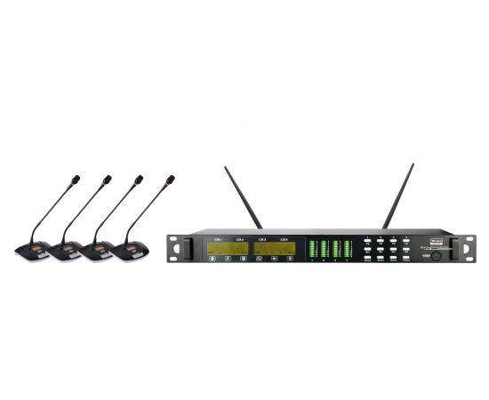 XLINE MD-CS4 Конференц-система 4-х канальная UHF-передатчик