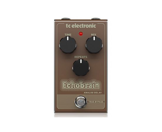 TC ELECTRONIC ECHOBRAIN ANALOG педаль аналоговый дилэй, классический звук, аналоговая схема Bucket B