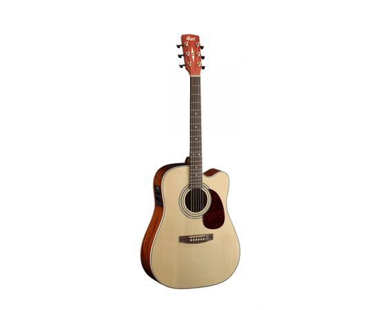 CORT MR500E-OP MR Series Электро-акустическая гитара, с вырезом, цвет натуральный