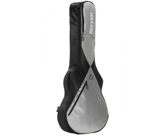 RITTER RGP5-CH/BSG Чехол для классической гитары 1/2, защитное уплотнение 15мм+5мм, 3 кармана, цвет черный BSG