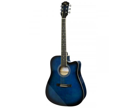 MARTIN ROMAS MR-441 BLS Гитара акустическая размер 41", тип «Dreadnought», цвет - синий бёрст