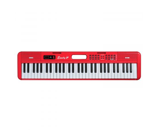 EMILY PIANO EK-7 RD Синтезатор 61 клавиша. Размер клавиш: Полный (фортепианного типа). Чувствительность к силе нажатия