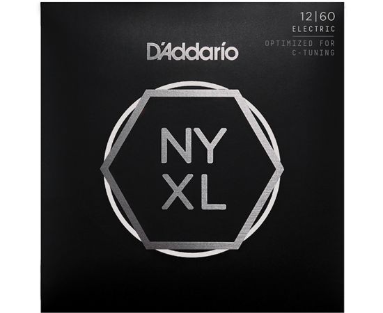 D'ADDARIO NYXL1260 Extra Heavy Набор 6 струн для электрогитары, калибр 12-60
