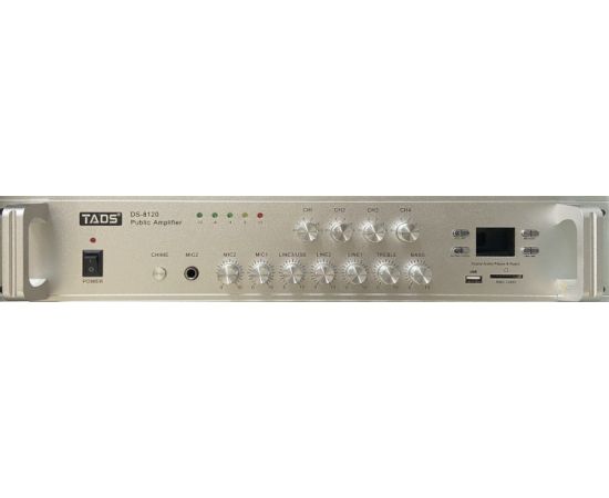 ​TADS DS-8120 Усилитель мощности трансляционный, 120Вт