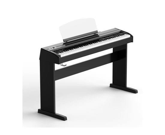 ORLA Stage-Starter-Black-Satin Цифровое пианино, черное, со стойкой (2 коробки)